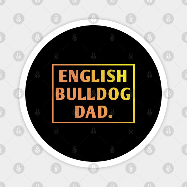 English Bulldog Magnet by BlackMeme94